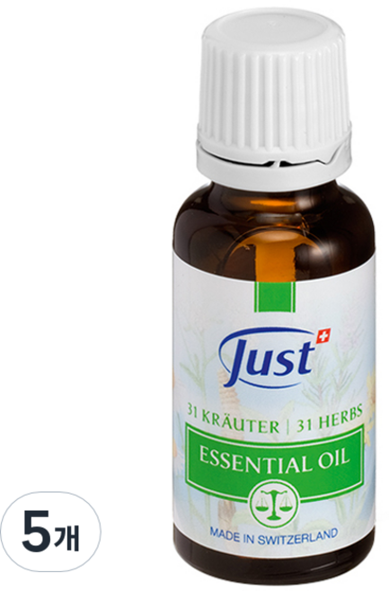 유스트 31 허브 오일, 20ml, 5개