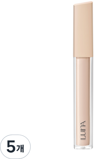 루나 롱래스팅 팁컨실러 픽싱 핏 7.5g, 1호 바닐라, 5개