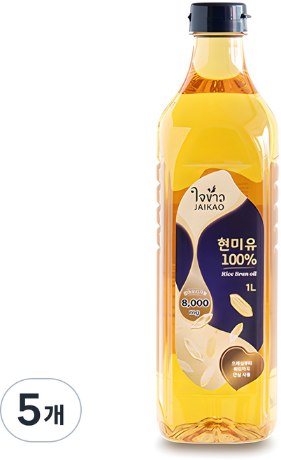 자이카오 현미유, 1L, 5개