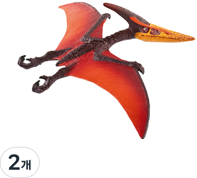 다이노소어스 프테라노돈 피규어 SL15008, 2개