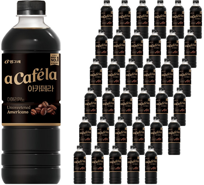 아카페라 아메리카노, 1L, 36개