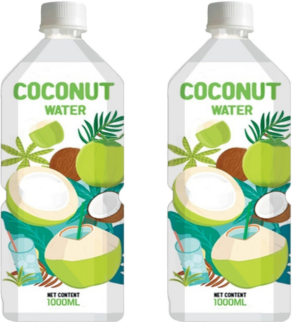 RFC 코코넛 워터, 1L, 2개