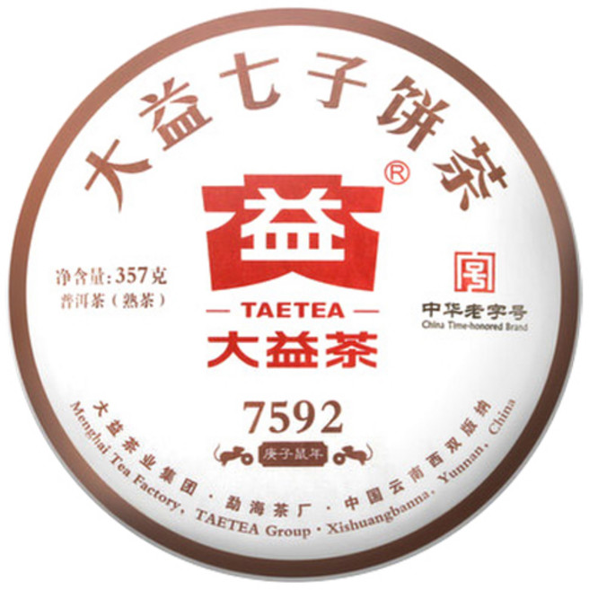 대익차 보이차 7592, 357g, 1개입, 1개