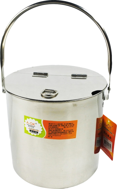 A-OK 304糖水桶 12cm, 1.3L, 1個