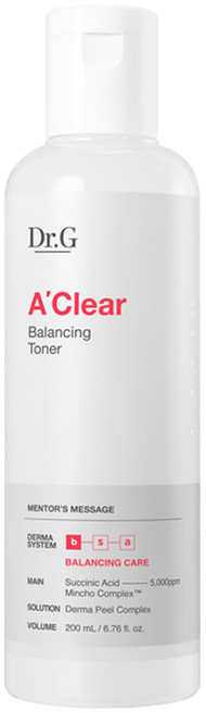 닥터지 에이클리어 밸런싱 토너, 200ml, 1개