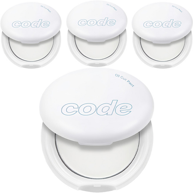 코드글로컬러 오일컷 팩트 8g, 4개