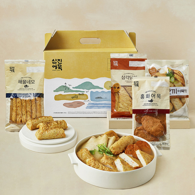 삼진어묵 1953 선물세트 2호 2329g, 1세트