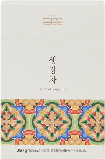Damccot 薑茶隨身包, 25g, 10條, 1盒