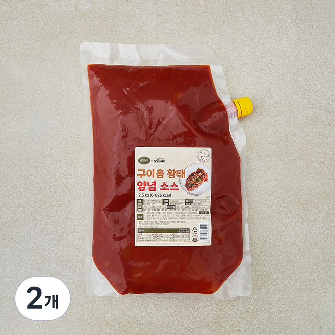 올리실라 구이용 황태 양념소스, 2.5kg, 2개