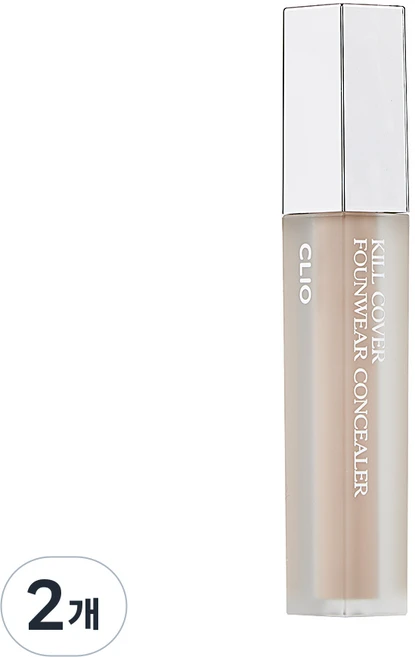 클리오 킬커버 파운웨어 컨실러 6g, 2개, 2호 란제리 - 쿠팡