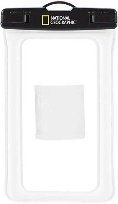 NATIONAL GEOGRAPHIC 國家地理 Water Proof Bag 手機防水袋, 白色, 1個