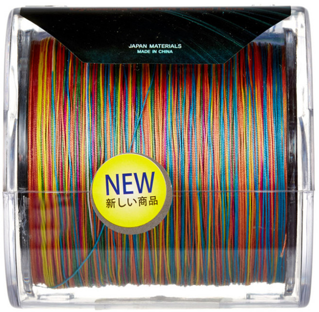 갓포스 PE 12합사 낚싯줄 300m, 5색, 1개