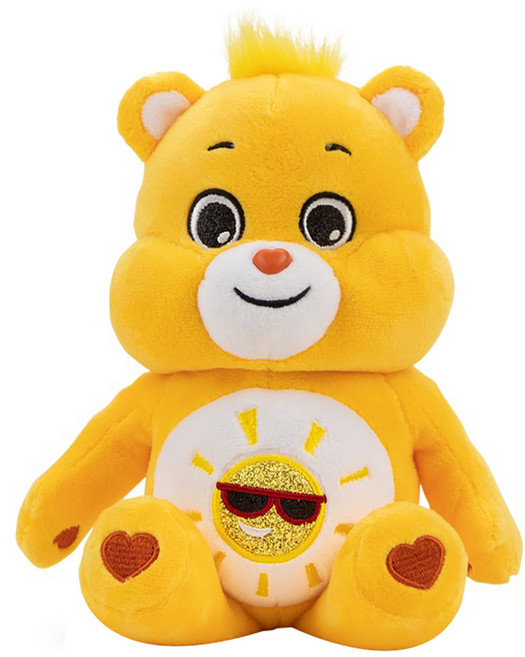 Care Bears 陽光熊 閃亮版 9吋, 黃色, 1個