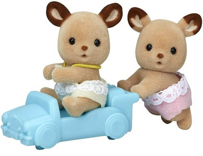 EPOCH Sylvanian Families 森林家族 小鹿雙胞胎, 1入