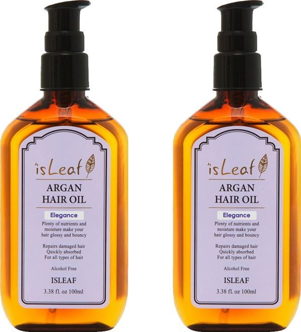 isLeaf 香氛順盈護髮油 紫愛瑰蜜, 100ml, 2瓶