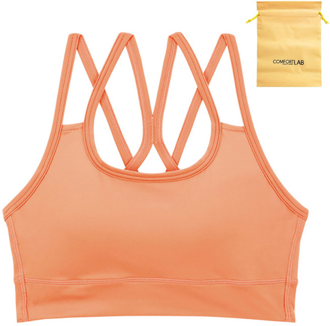 컴포트랩 스포츠 백스트랩 쉐이핑 브라 + 방수파우치