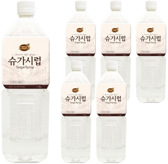 리치스 슈가시럽, 1.5L, 6개