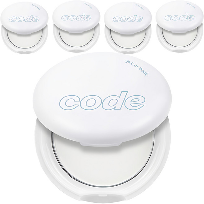 코드글로컬러 오일컷 팩트 8g, 5개