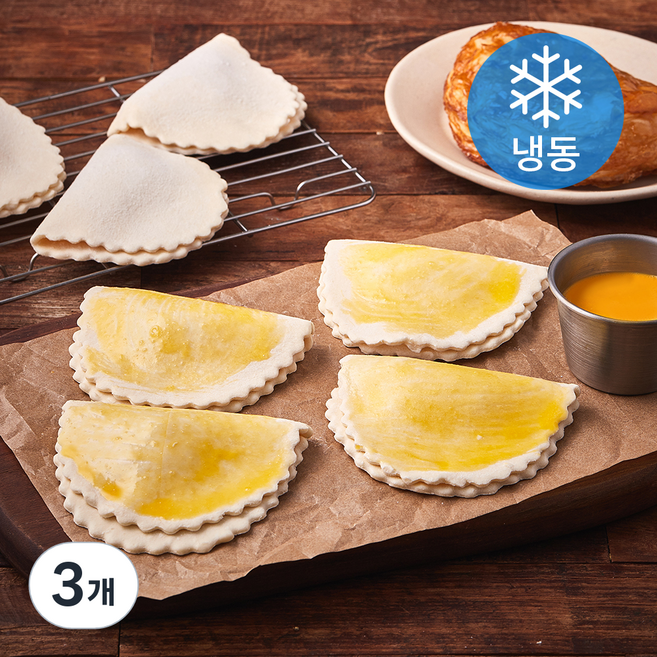 크럼 애플파이 에스 (냉동), 80g, 10개입, 3개