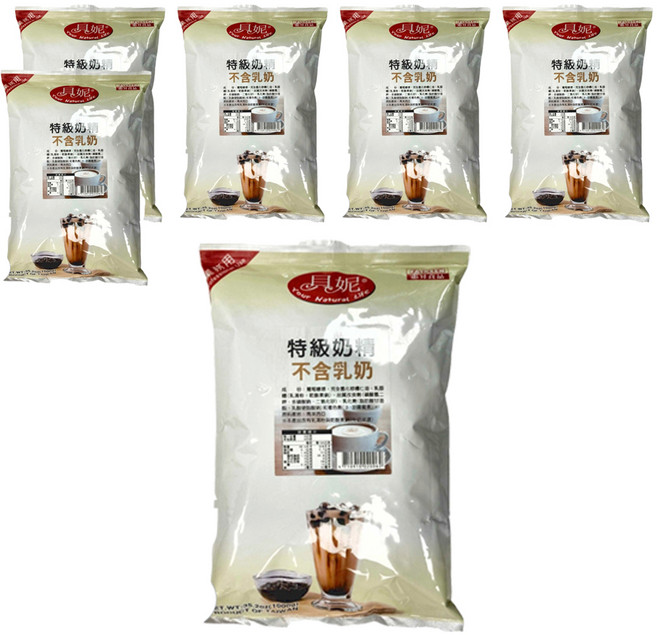 貝妮 特級奶精, 1kg, 1包, 6包