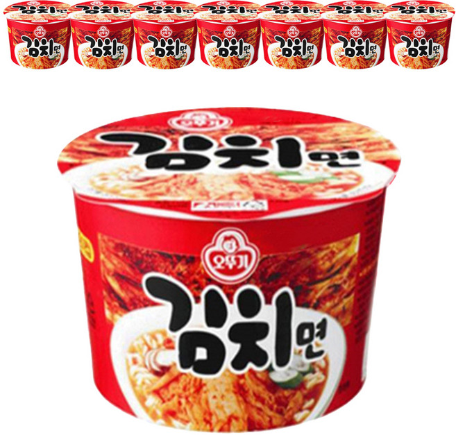 오뚜기 김치면 105g, 8개