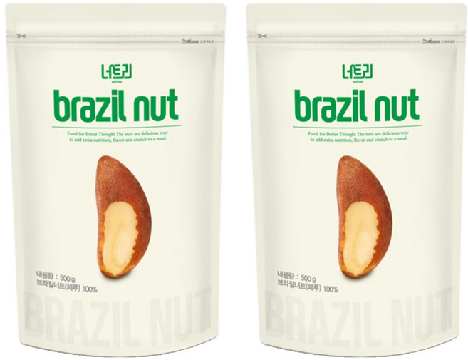 Nutree 巴西堅果, 500g, 2包