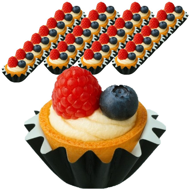 천운패키지 타르트몰드컵, 초코, 50개