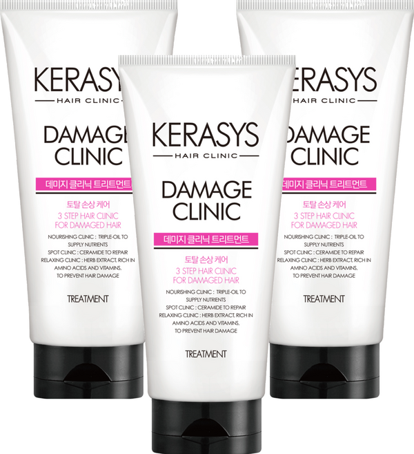케라시스 데미지 클리닉 트리트먼트, 300ml, 3개