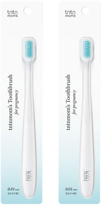 튼튼맘스 초극세모 임산부 칫솔, 1개입, 2개