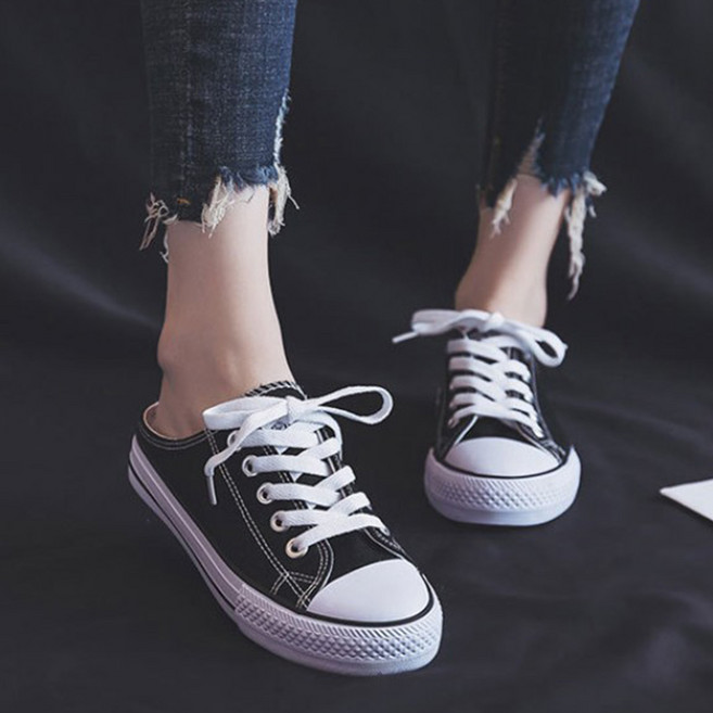 엘쏘 리미티드 캔버스 뮬 스니커즈