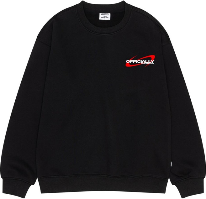 오티디 프리미엄 텐타덤블 기모 오버핏 크로스로고 보온 맨투맨 OT31020