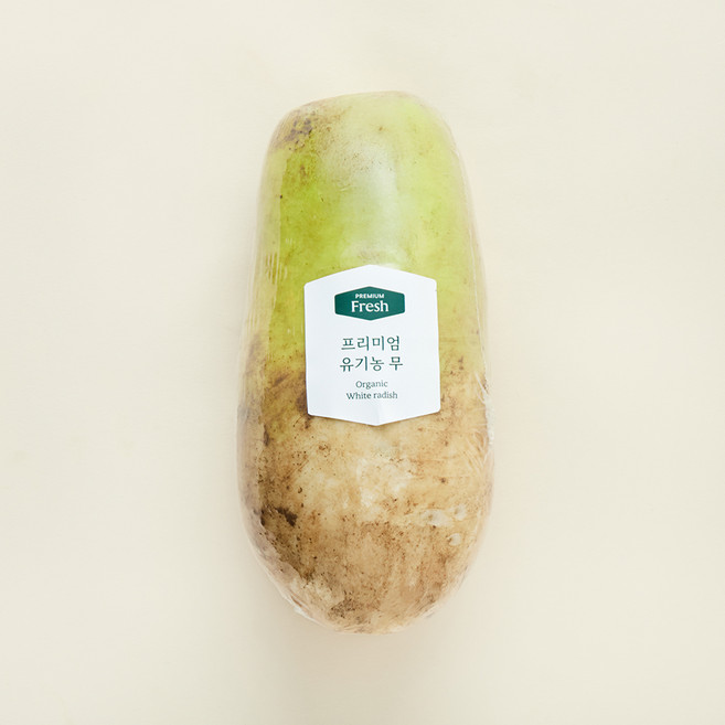 프리미엄 유기농 무, 1개입, 1개
