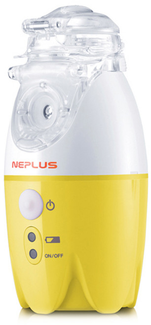 네플러스 휴대용 메쉬 네블라이저 NE-SM1 노란색, 1개