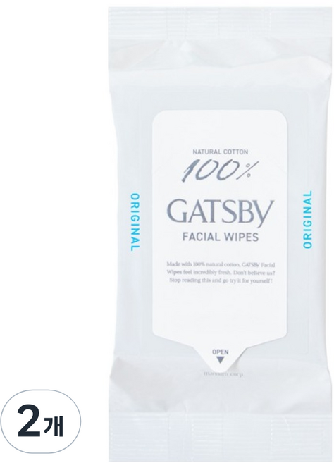 갸스비 훼이셜 페이퍼 쿨 타입, 42매입, 2개