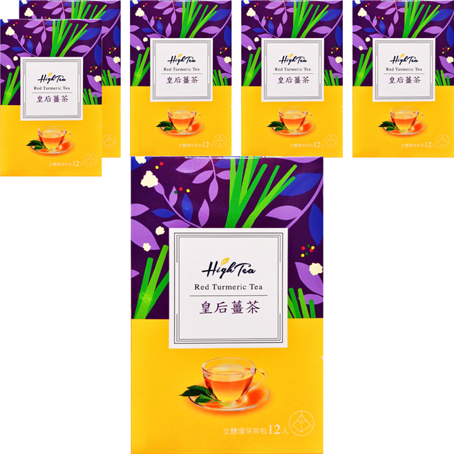 High Tea 伂橙 皇后薑茶, 2g, 12入, 6盒