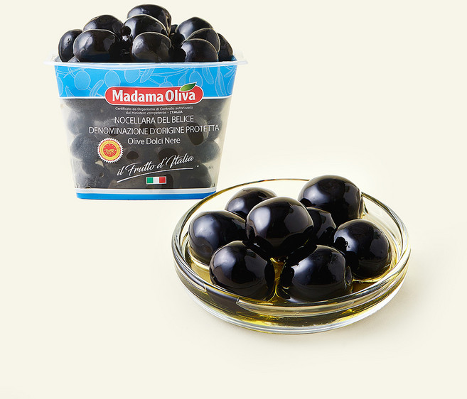 마다마올리바 노첼라라 델 벨리체 블랙올리브, 250g, 1개