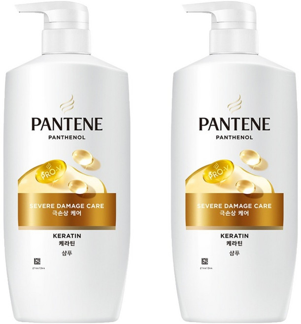 PANTENE 潘婷 極度受損修護洗髮乳 果漾花香, 2個, 750ml