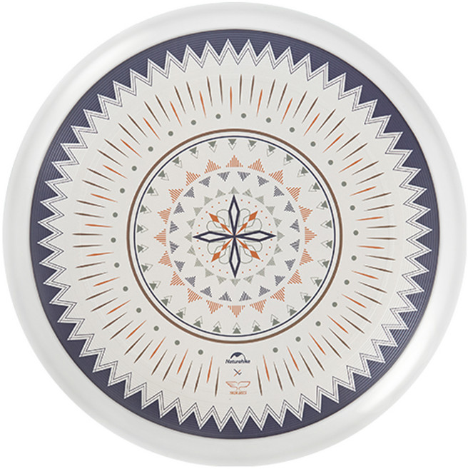 Naturehike 挪客 Pike 鏃 挪客 x 翼鯤 露營標準飛盤 鏃歲話桑 175g, 白色, 1個