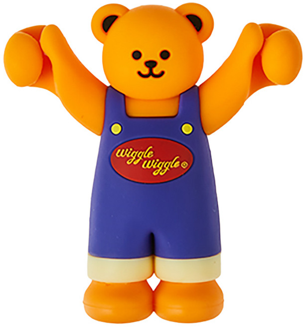 위글위글 칫솔 홀더, Wiggle Bear, 1개