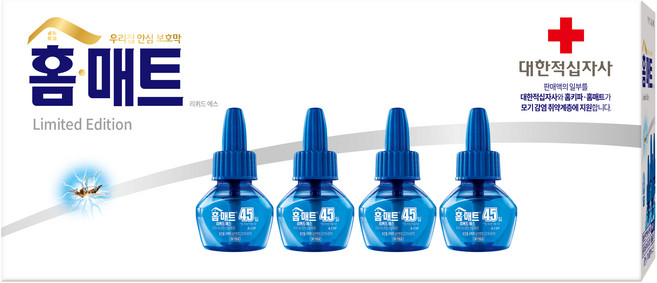 홈매트 리미티드 에디션 리퀴드 에스 45일 리필 모기약, 116ml, 1개