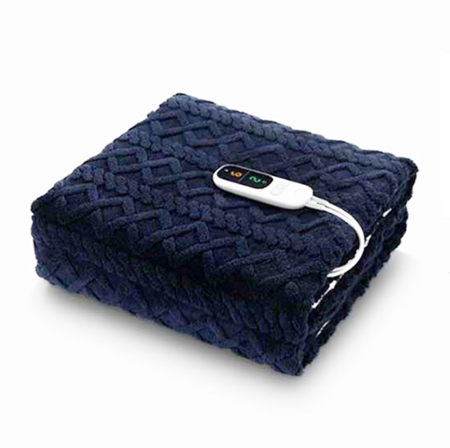 오아 포그밍L 전기 무릎 온열 담요 캠핑 휴대용 전기요 OEBK-002NV, 180 x 130 cm