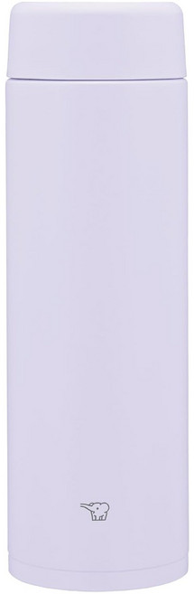 ZOJIRUSHI 象印 不銹鋼 一體式中栓保溫保冷杯 SM-GB60E, 粉紫色, 600ml, 1個