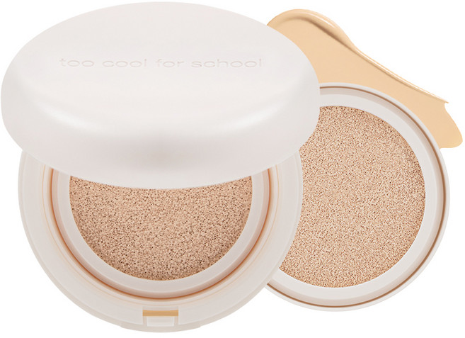 투쿨포스쿨 픽싱 누드 핏 쿠션 본품 12g + 리필 12g 세트, 2W호 웜 아이보리, 1개