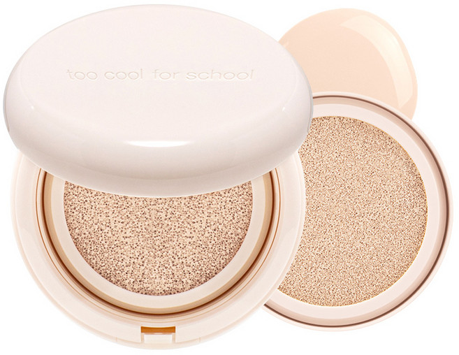 투쿨포스쿨 픽싱 듀 쿠션 파운데이션 본품 12g + 리필 12g 세트, 1호 포슬린, 1개