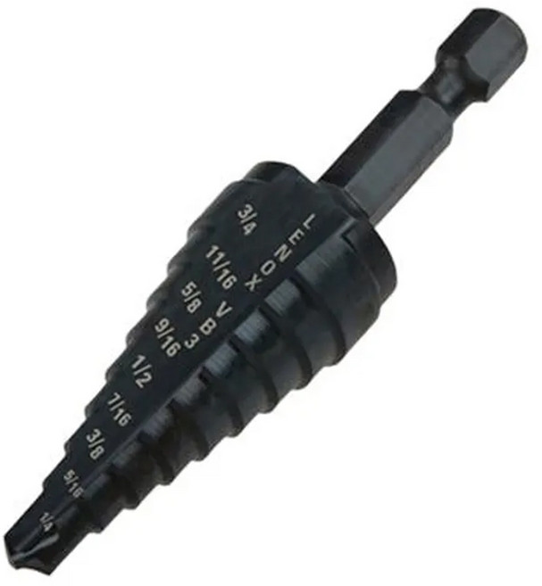 lenox 狼牌 階梯鑽1/2/-1/9孔徑數 le30882vb2, 1個