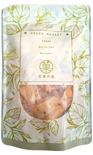 GreenMarket 菓青市集 海味鱈魚切片 香辣, 1包, 150g