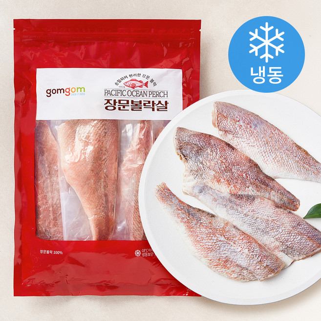 곰곰 냉동 장문볼락포, 800g, 1팩