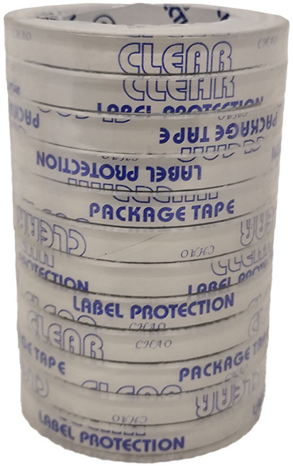地球 opp封箱膠帶 12 x 45Y 12入, 透明, 1組