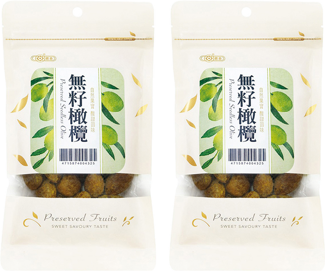 惠香 無籽橄欖, 110g, 2包