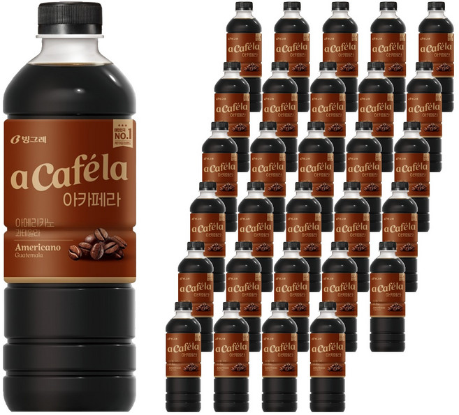 아카페라 아메리카노 과테말라, 1L, 30개